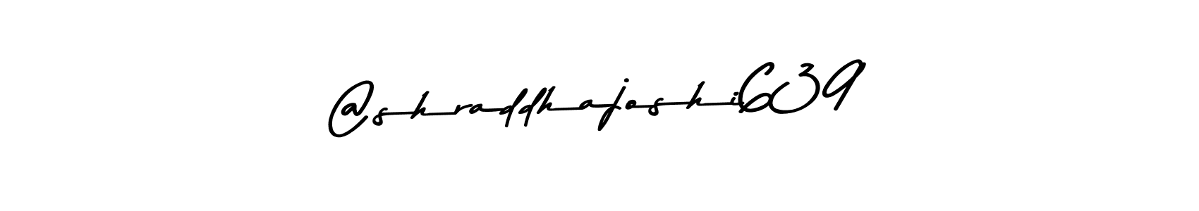 Similarly Asem Kandis PERSONAL USE is the best handwritten signature design. Signature creator online .You can use it as an online autograph creator for name @shraddhajoshi639. @shraddhajoshi639 signature style 9 images and pictures png