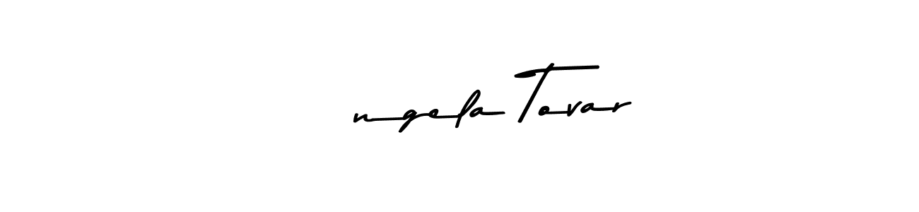 It looks lik you need a new signature style for name Ángela Tovar. Design unique handwritten (Asem Kandis PERSONAL USE) signature with our free signature maker in just a few clicks. Ángela Tovar signature style 9 images and pictures png