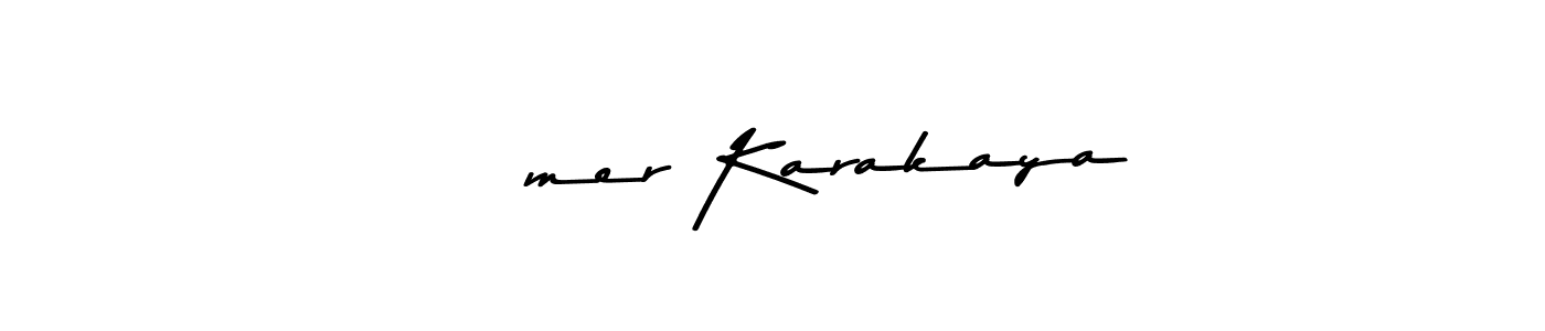 How to make Ömer Karakaya signature? Asem Kandis PERSONAL USE is a professional autograph style. Create handwritten signature for Ömer Karakaya name. Ömer Karakaya signature style 9 images and pictures png