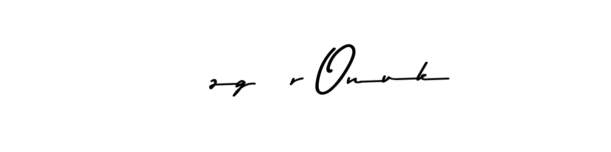 Here are the top 10 professional signature styles for the name Özgür Onuk. These are the best autograph styles you can use for your name. Özgür Onuk signature style 9 images and pictures png