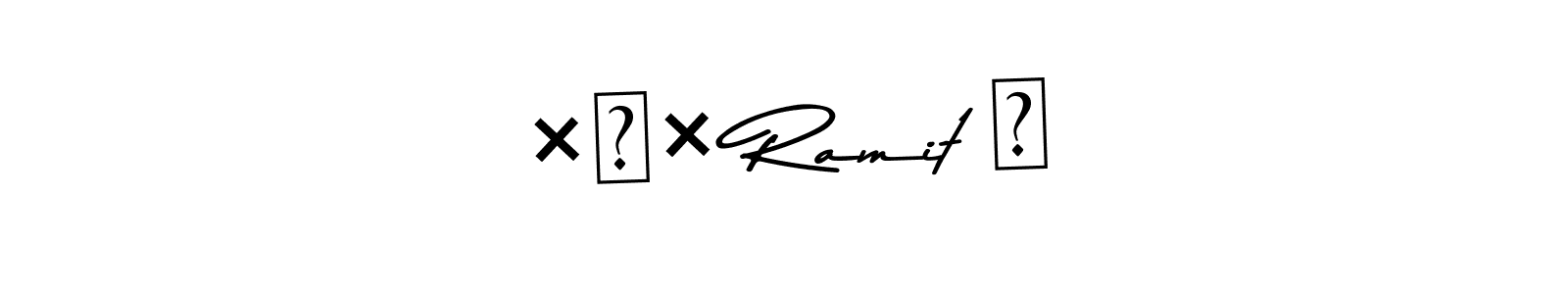 How to make ×͜× Ramit ꔪ signature? Asem Kandis PERSONAL USE is a professional autograph style. Create handwritten signature for ×͜× Ramit ꔪ name. ×͜× Ramit ꔪ signature style 9 images and pictures png