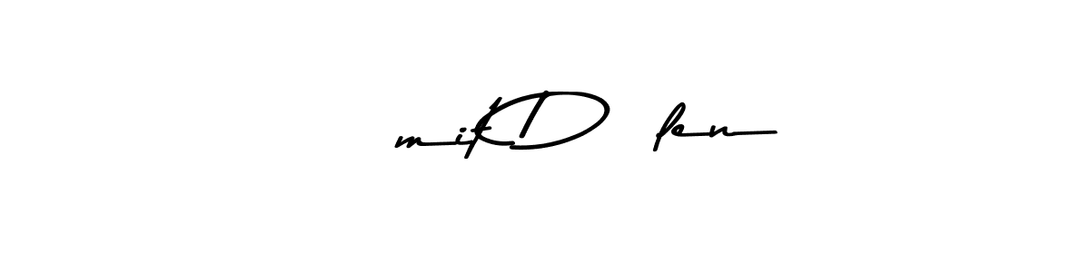 Asem Kandis PERSONAL USE is a professional signature style that is perfect for those who want to add a touch of class to their signature. It is also a great choice for those who want to make their signature more unique. Get Ümit Dölen name to fancy signature for free. Ümit Dölen signature style 9 images and pictures png