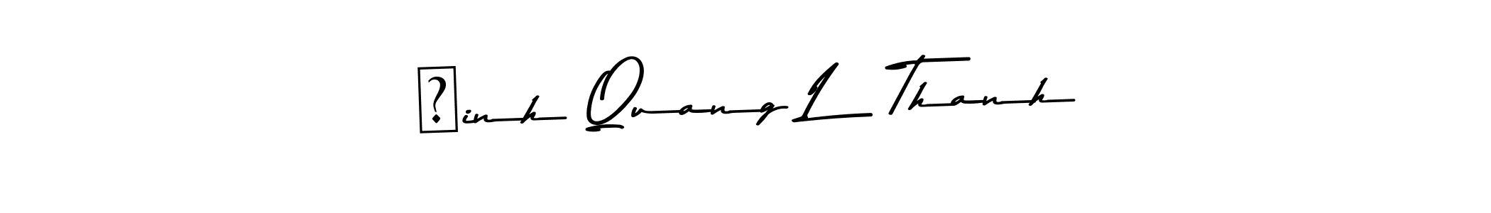 Also You can easily find your signature by using the search form. We will create Đinh Quang Lê Thanh name handwritten signature images for you free of cost using Asem Kandis PERSONAL USE sign style. Đinh Quang Lê Thanh signature style 9 images and pictures png