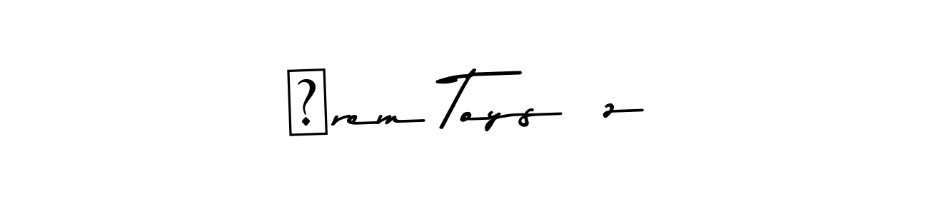 Use a signature maker to create a handwritten signature online. With this signature software, you can design (Asem Kandis PERSONAL USE) your own signature for name İrem Toysöz. İrem Toysöz signature style 9 images and pictures png