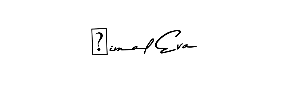 How to Draw Şimal Eva signature style? Asem Kandis PERSONAL USE is a latest design signature styles for name Şimal Eva. Şimal Eva signature style 9 images and pictures png