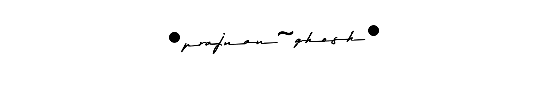 The best way (Asem Kandis PERSONAL USE) to make a short signature is to pick only two or three words in your name. The name •prajnan~ghosh• include a total of six letters. For converting this name. •prajnan~ghosh• signature style 9 images and pictures png