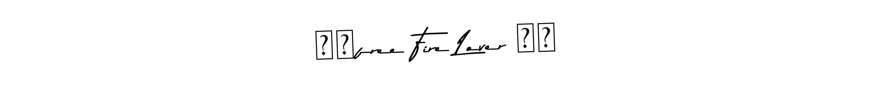 The best way (Asem Kandis PERSONAL USE) to make a short signature is to pick only two or three words in your name. The name ❤️free Fire Lover ❤️ include a total of six letters. For converting this name. ❤️free Fire Lover ❤️ signature style 9 images and pictures png