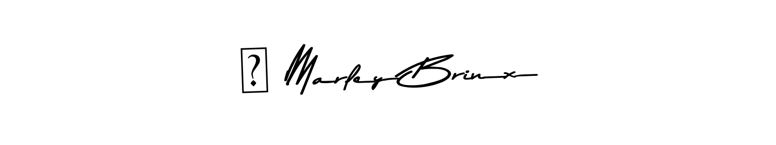 Make a beautiful signature design for name ❤ Marley Brinx. With this signature (Asem Kandis PERSONAL USE) style, you can create a handwritten signature for free. ❤ Marley Brinx signature style 9 images and pictures png