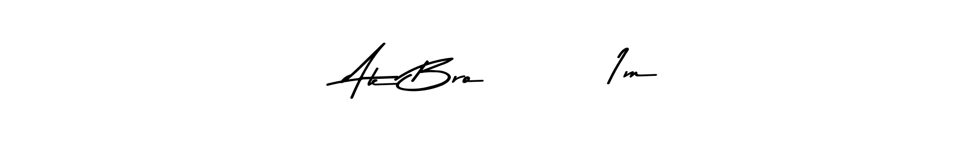 Similarly Asem Kandis PERSONAL USE is the best handwritten signature design. Signature creator online .You can use it as an online autograph creator for name    Ak Bro        1m .    Ak Bro        1m  signature style 9 images and pictures png