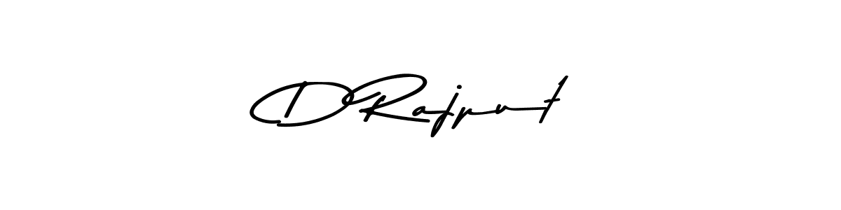 How to Draw   D Rajput   signature style? Asem Kandis PERSONAL USE is a latest design signature styles for name   D Rajput  .   D Rajput   signature style 9 images and pictures png