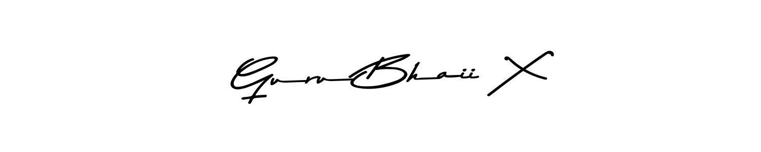   Guru Bhaii  X stylish signature style. Best Handwritten Sign (Asem Kandis PERSONAL USE) for my name. Handwritten Signature Collection Ideas for my name   Guru Bhaii  X.   Guru Bhaii  X signature style 9 images and pictures png