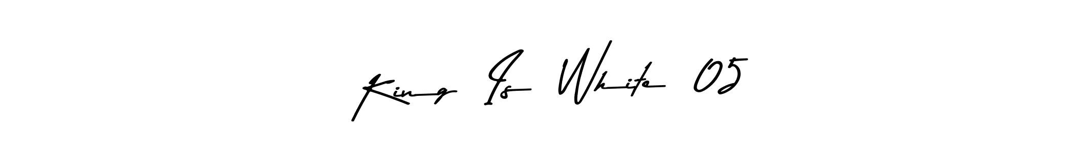 How to Draw   King  Is  White  05 signature style? Asem Kandis PERSONAL USE is a latest design signature styles for name   King  Is  White  05.   King  Is  White  05 signature style 9 images and pictures png