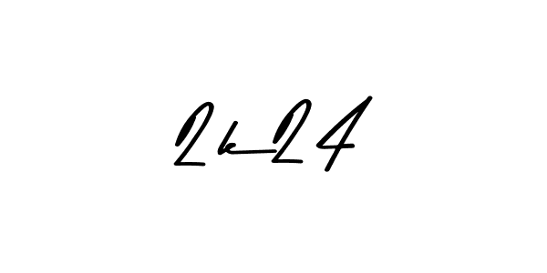 The best way (Asem Kandis PERSONAL USE) to make a short signature is to pick only two or three words in your name. The name  2k24  include a total of six letters. For converting this name.  2k24  signature style 9 images and pictures png