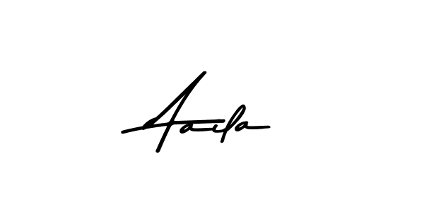 You can use this online signature creator to create a handwritten signature for the name  Aaila. This is the best online autograph maker.  Aaila signature style 9 images and pictures png