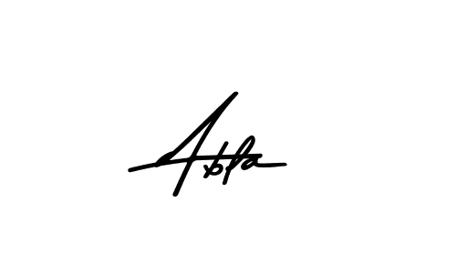 Here are the top 10 professional signature styles for the name  Abla. These are the best autograph styles you can use for your name.  Abla signature style 9 images and pictures png