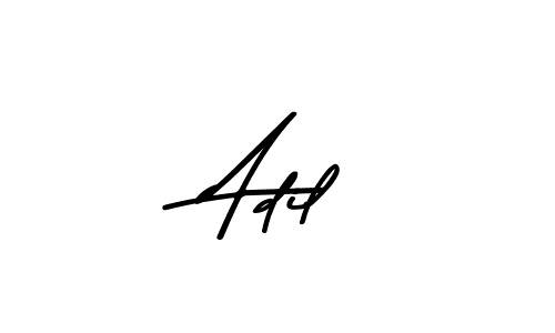 This is the best signature style for the  Adil name. Also you like these signature font (Asem Kandis PERSONAL USE). Mix name signature.  Adil signature style 9 images and pictures png