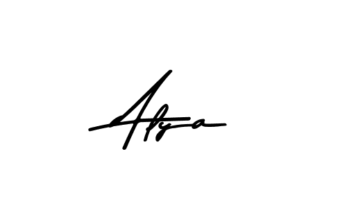 How to Draw  Alya signature style? Asem Kandis PERSONAL USE is a latest design signature styles for name  Alya.  Alya signature style 9 images and pictures png