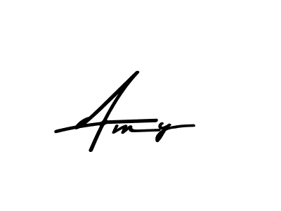 Design your own signature with our free online signature maker. With this signature software, you can create a handwritten (Asem Kandis PERSONAL USE) signature for name  Amy.  Amy signature style 9 images and pictures png