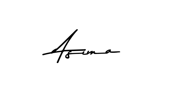 Use a signature maker to create a handwritten signature online. With this signature software, you can design (Asem Kandis PERSONAL USE) your own signature for name  Asima.  Asima signature style 9 images and pictures png