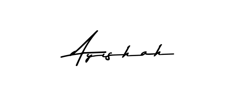 Also You can easily find your signature by using the search form. We will create  Ayishah name handwritten signature images for you free of cost using Asem Kandis PERSONAL USE sign style.  Ayishah signature style 9 images and pictures png