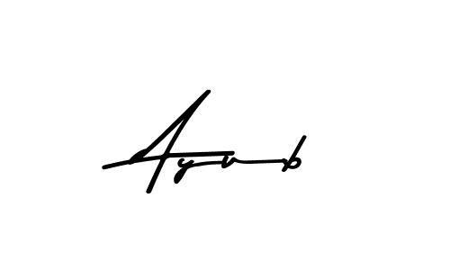 How to make  Ayub signature? Asem Kandis PERSONAL USE is a professional autograph style. Create handwritten signature for  Ayub name.  Ayub signature style 9 images and pictures png