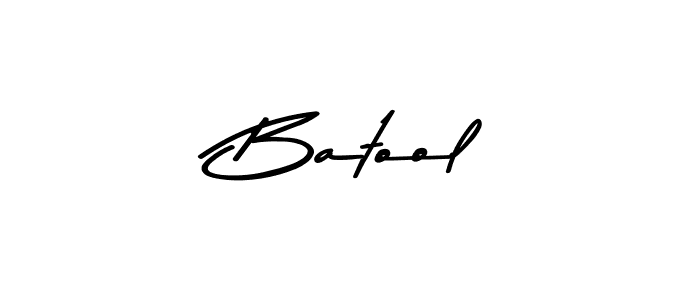 Design your own signature with our free online signature maker. With this signature software, you can create a handwritten (Asem Kandis PERSONAL USE) signature for name  Batool.  Batool signature style 9 images and pictures png