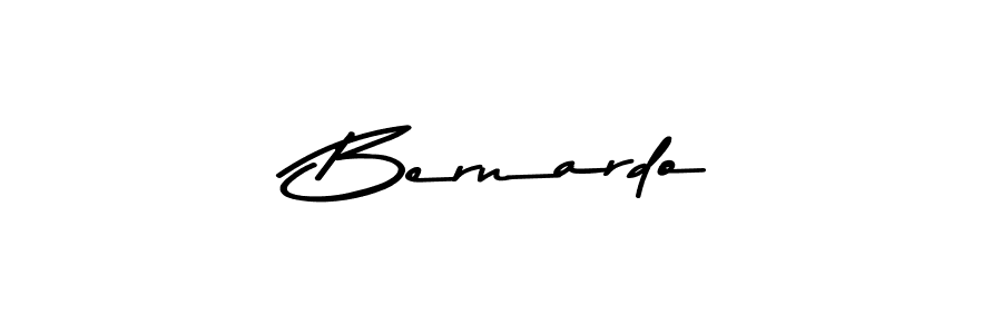 Create a beautiful signature design for name  Bernardo. With this signature (Asem Kandis PERSONAL USE) fonts, you can make a handwritten signature for free.  Bernardo signature style 9 images and pictures png