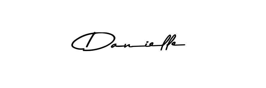 You should practise on your own different ways (Asem Kandis PERSONAL USE) to write your name ( Danielle) in signature. don't let someone else do it for you.  Danielle signature style 9 images and pictures png