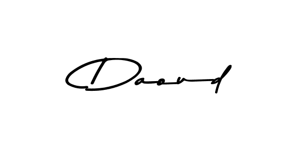 This is the best signature style for the  Daoud name. Also you like these signature font (Asem Kandis PERSONAL USE). Mix name signature.  Daoud signature style 9 images and pictures png