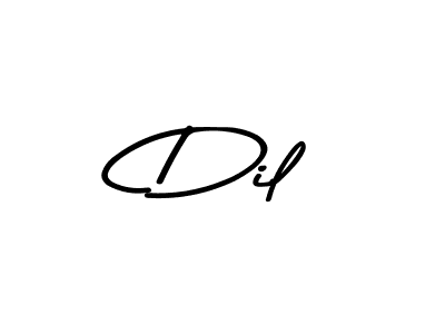 How to make  Dil signature? Asem Kandis PERSONAL USE is a professional autograph style. Create handwritten signature for  Dil name.  Dil signature style 9 images and pictures png