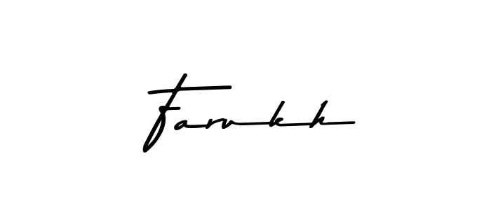  Farukh stylish signature style. Best Handwritten Sign (Asem Kandis PERSONAL USE) for my name. Handwritten Signature Collection Ideas for my name  Farukh.  Farukh signature style 9 images and pictures png