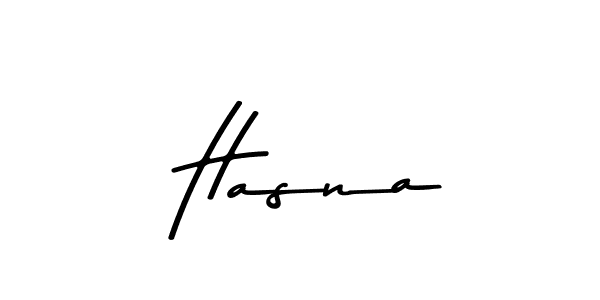 How to make  Hasna signature? Asem Kandis PERSONAL USE is a professional autograph style. Create handwritten signature for  Hasna name.  Hasna signature style 9 images and pictures png