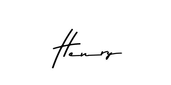 Create a beautiful signature design for name  Henry. With this signature (Asem Kandis PERSONAL USE) fonts, you can make a handwritten signature for free.  Henry signature style 9 images and pictures png