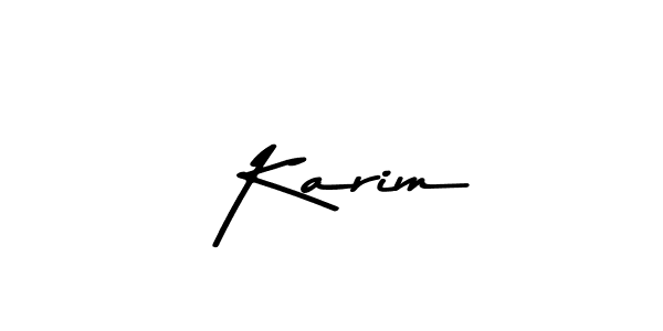 You should practise on your own different ways (Asem Kandis PERSONAL USE) to write your name ( Karim) in signature. don't let someone else do it for you.  Karim signature style 9 images and pictures png