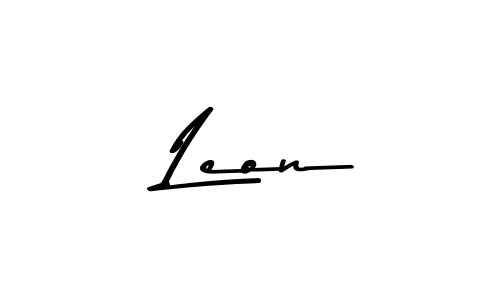 You should practise on your own different ways (Asem Kandis PERSONAL USE) to write your name ( Leon) in signature. don't let someone else do it for you.  Leon signature style 9 images and pictures png