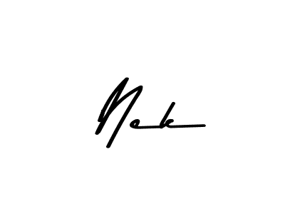 You can use this online signature creator to create a handwritten signature for the name  Nek. This is the best online autograph maker.  Nek signature style 9 images and pictures png