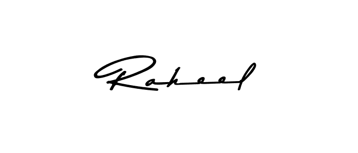 if you are searching for the best signature style for your name  Raheel. so please give up your signature search. here we have designed multiple signature styles  using Asem Kandis PERSONAL USE.  Raheel signature style 9 images and pictures png