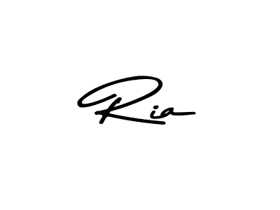 How to make  Ria signature? Asem Kandis PERSONAL USE is a professional autograph style. Create handwritten signature for  Ria name.  Ria signature style 9 images and pictures png