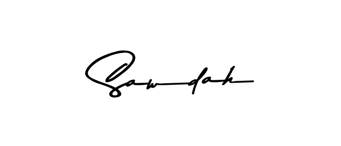Check out images of Autograph of  Sawdah name. Actor  Sawdah Signature Style. Asem Kandis PERSONAL USE is a professional sign style online.  Sawdah signature style 9 images and pictures png