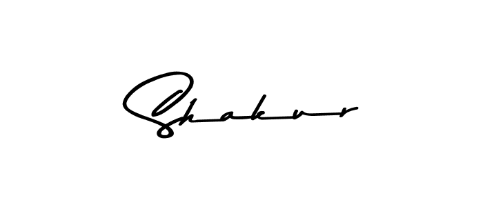 How to make  Shakur name signature. Use Asem Kandis PERSONAL USE style for creating short signs online. This is the latest handwritten sign.  Shakur signature style 9 images and pictures png