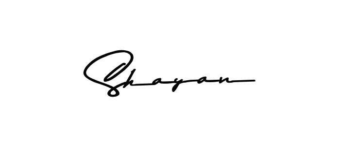 You should practise on your own different ways (Asem Kandis PERSONAL USE) to write your name ( Shayan) in signature. don't let someone else do it for you.  Shayan signature style 9 images and pictures png