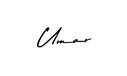 Use a signature maker to create a handwritten signature online. With this signature software, you can design (Asem Kandis PERSONAL USE) your own signature for name  Umar.  Umar signature style 9 images and pictures png