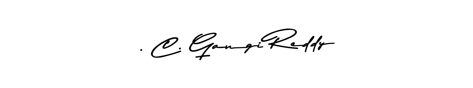 Also You can easily find your signature by using the search form. We will create . C. Gangi Reddy name handwritten signature images for you free of cost using Asem Kandis PERSONAL USE sign style. . C. Gangi Reddy signature style 9 images and pictures png