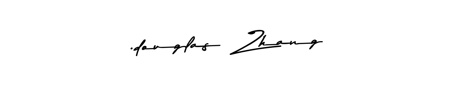 Make a beautiful signature design for name .douglas  Zhang. With this signature (Asem Kandis PERSONAL USE) style, you can create a handwritten signature for free. .douglas  Zhang signature style 9 images and pictures png