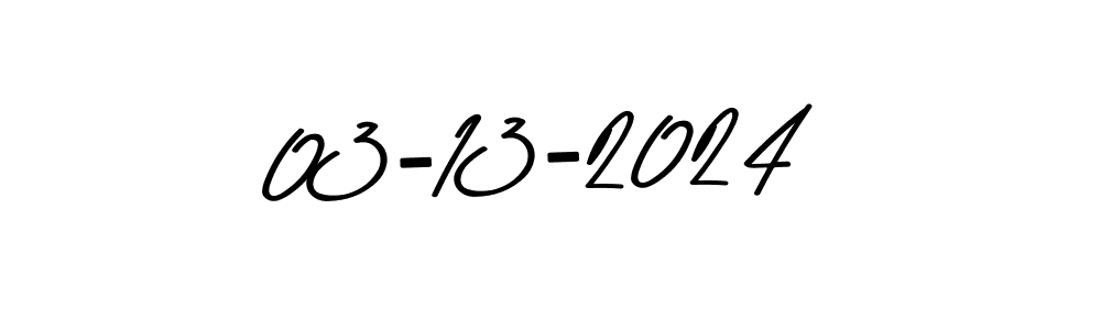 The best way (Asem Kandis PERSONAL USE) to make a short signature is to pick only two or three words in your name. The name 03-13-2024 include a total of six letters. For converting this name. 03-13-2024 signature style 9 images and pictures png