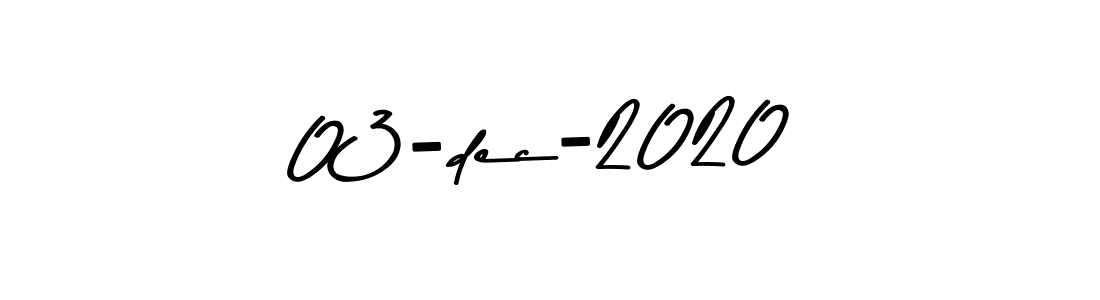 The best way (Asem Kandis PERSONAL USE) to make a short signature is to pick only two or three words in your name. The name 03-dec-2020 include a total of six letters. For converting this name. 03-dec-2020 signature style 9 images and pictures png