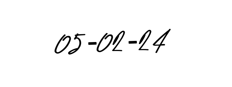 You should practise on your own different ways (Asem Kandis PERSONAL USE) to write your name (05-02-24) in signature. don't let someone else do it for you. 05-02-24 signature style 9 images and pictures png