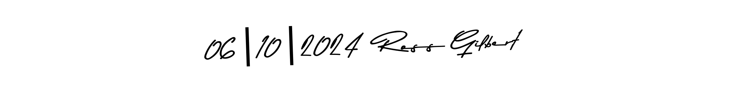 Also You can easily find your signature by using the search form. We will create 06|10|2024  Ross Gilbert name handwritten signature images for you free of cost using Asem Kandis PERSONAL USE sign style. 06|10|2024  Ross Gilbert signature style 9 images and pictures png