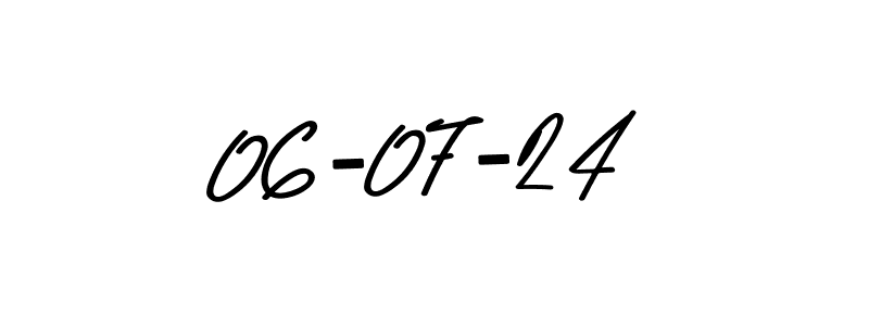 How to make 06-07-24 signature? Asem Kandis PERSONAL USE is a professional autograph style. Create handwritten signature for 06-07-24 name. 06-07-24 signature style 9 images and pictures png