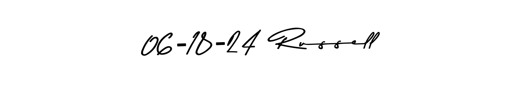 06-18-24  Russell stylish signature style. Best Handwritten Sign (Asem Kandis PERSONAL USE) for my name. Handwritten Signature Collection Ideas for my name 06-18-24  Russell. 06-18-24  Russell signature style 9 images and pictures png